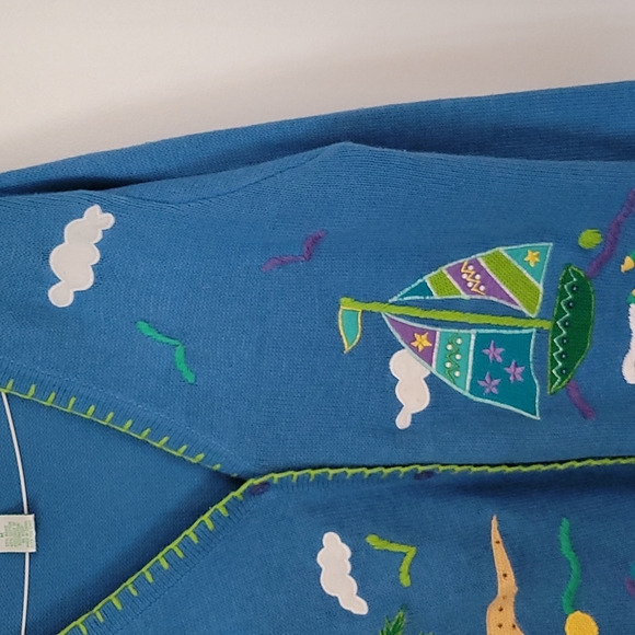 VINTAGE THE QUACKER FACTORY SWEATER - Picture 6 of 12